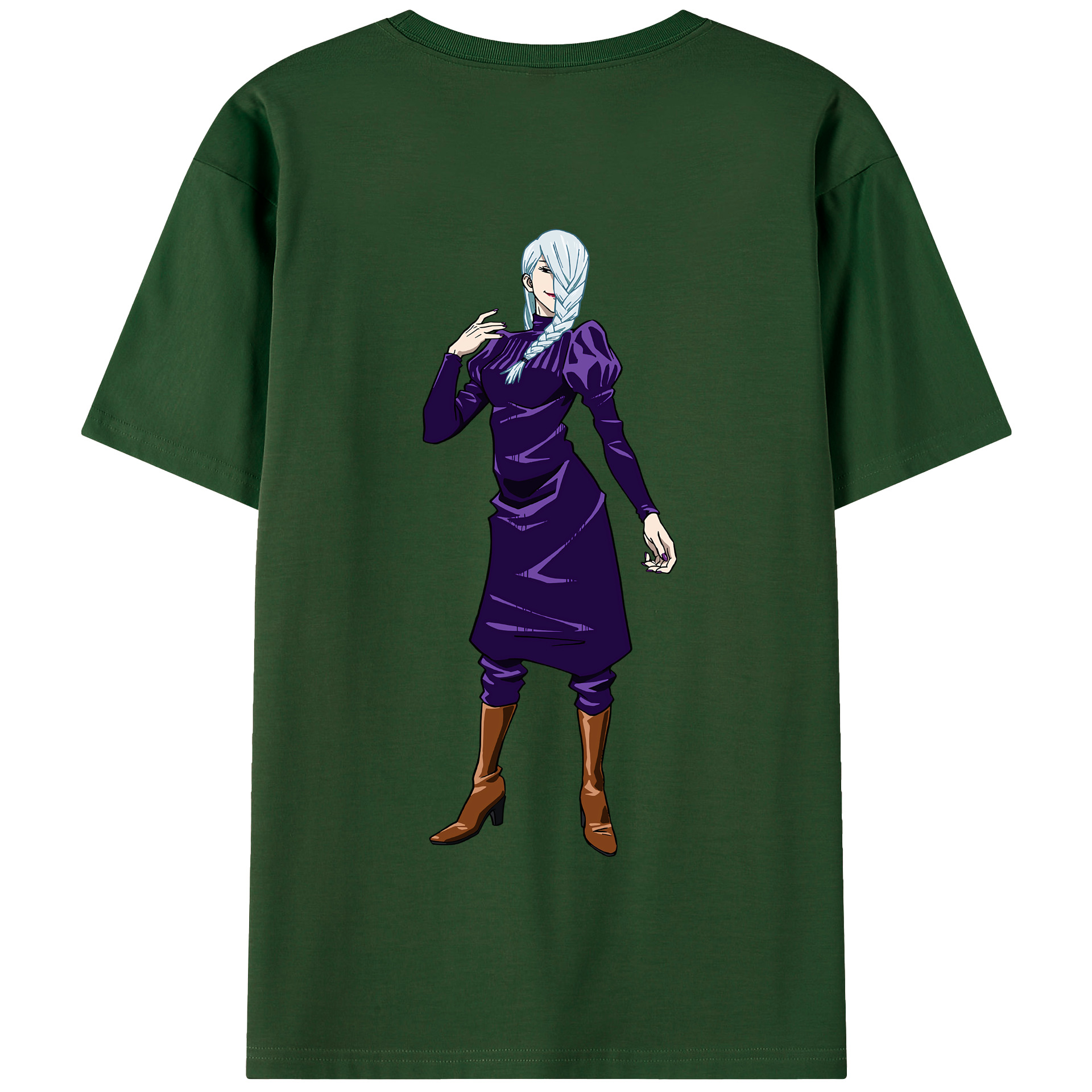 （画像用） 呪術廻戦 Jujutsu Kaisen 綿100％半袖Tシャツ（背面プリント）